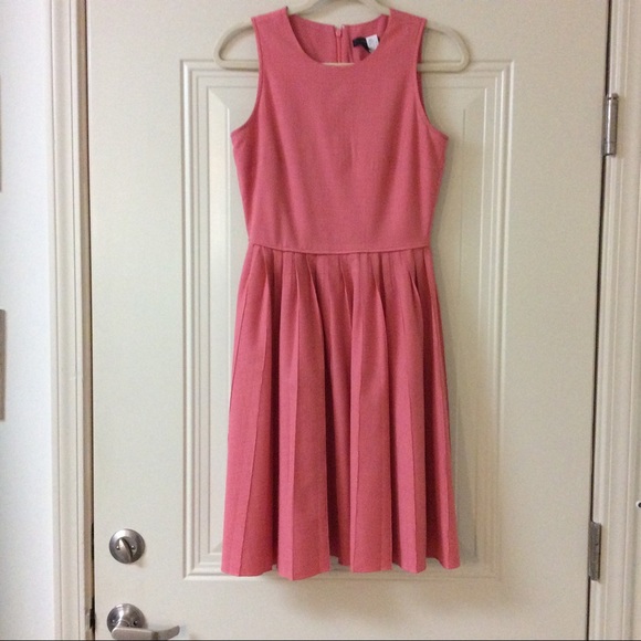 J. Crew Dresses & Skirts - J. CREW 100% WOOL SALMON PLEATED DRESS 0 $220